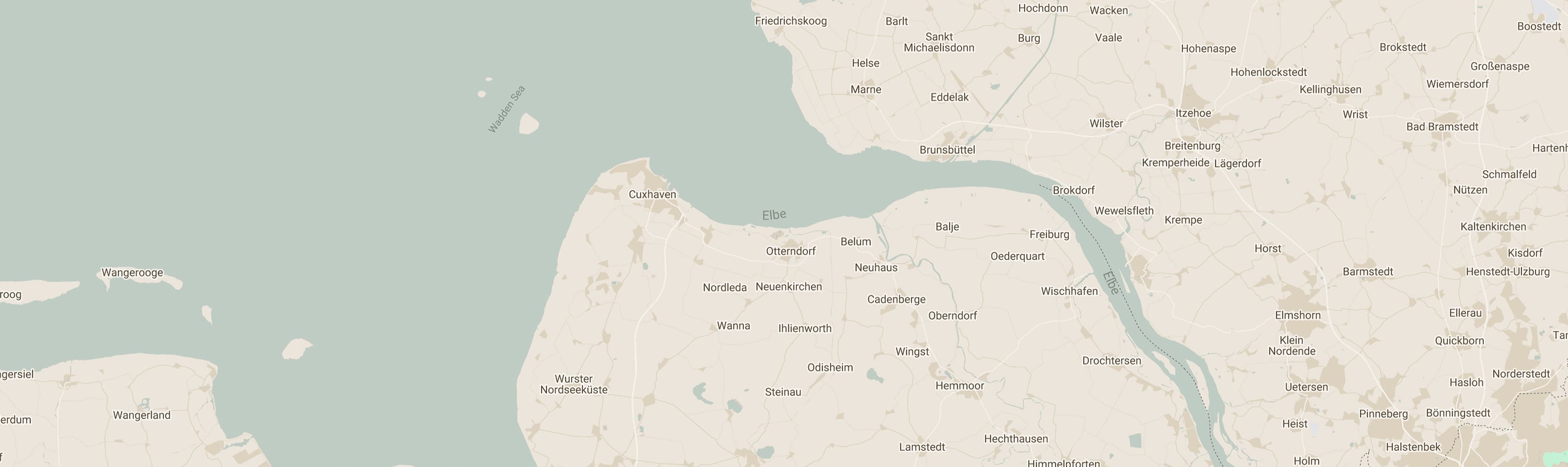Standort des Küstenherz Strandhotels in Google Maps öffnen