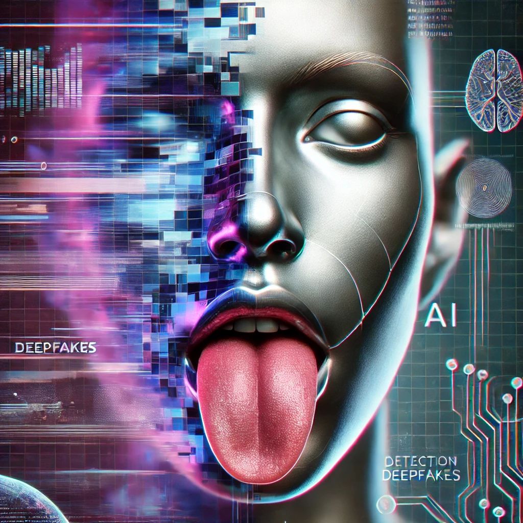 AI sticks out its tongue to recognize deepfakes