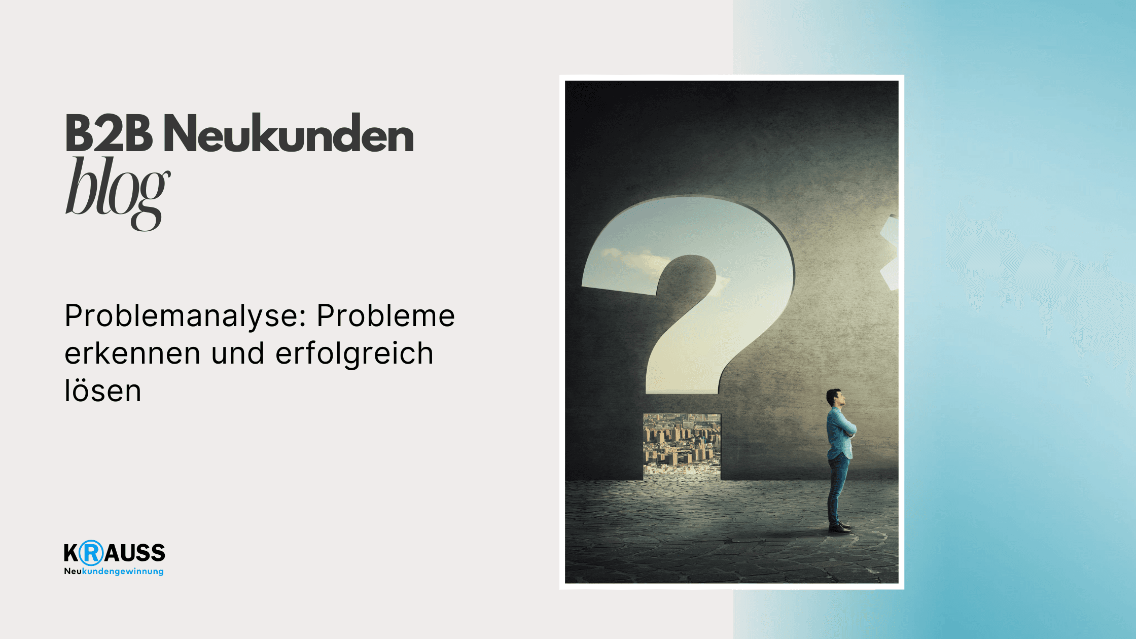 Problemanalyse: Probleme erkennen und erfolgreich lösen