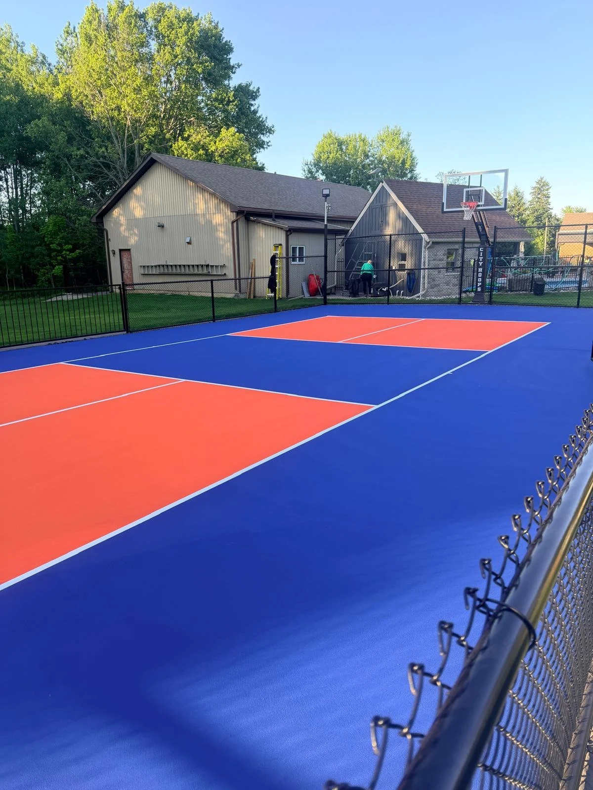 BFS tennis & sport court resurfacing project