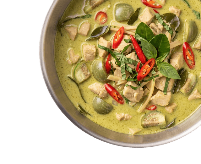 Thai green curry