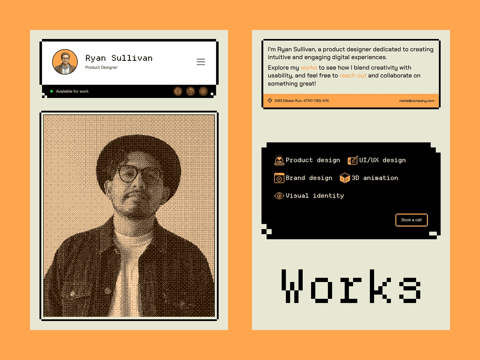 Top 10 Framer Web Templates to Elevate Your Site in 2026 - Ryan Sulliva – Creative Works Portfolio