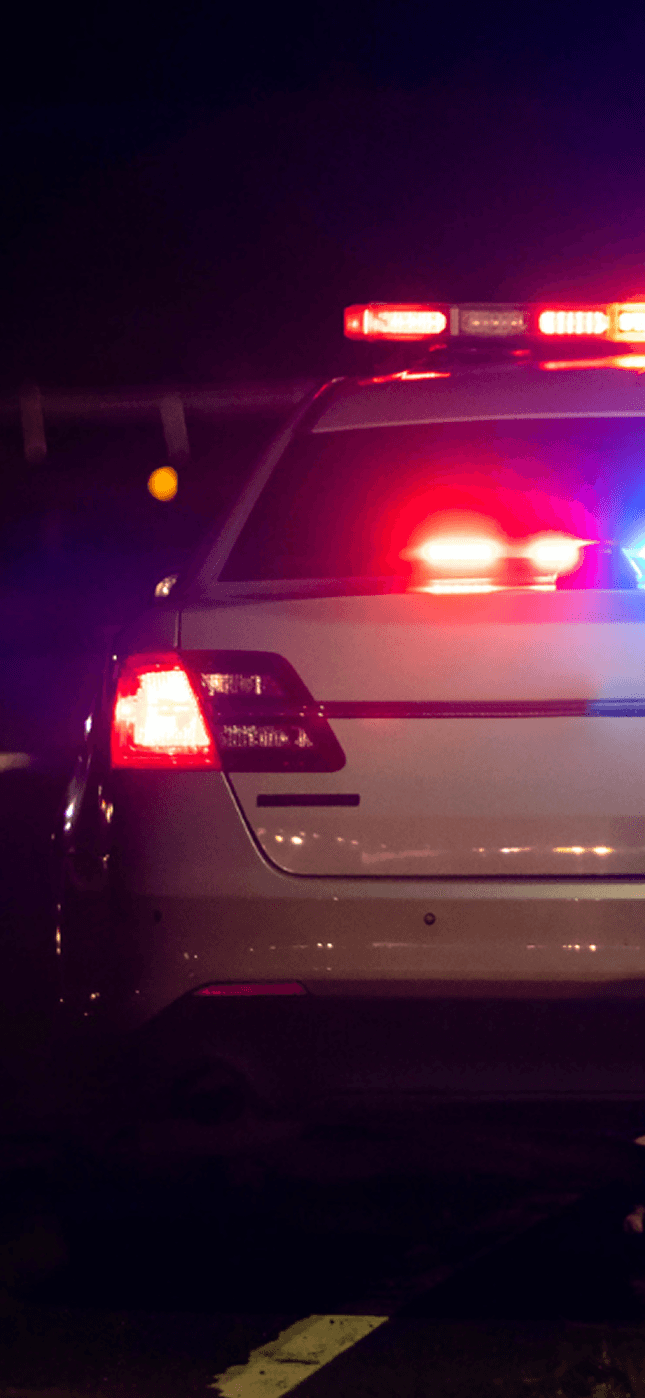 Dynamic picture of a cyclist riding downhill