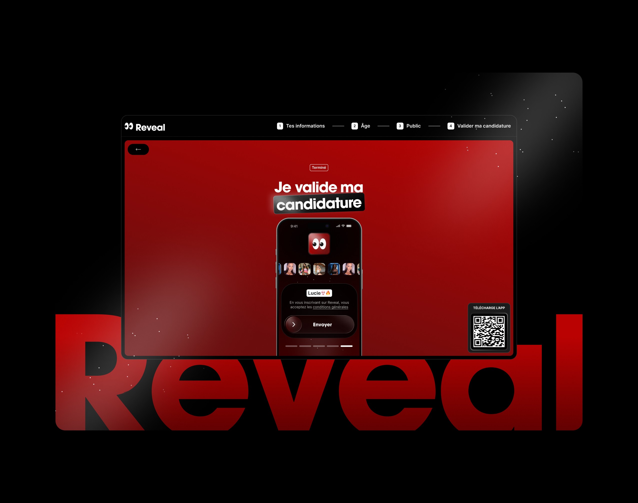 Reveal website - Memselon