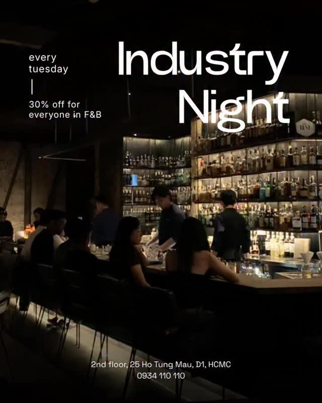 Industry Night at Drinking & Healing — Saigon nightlife deal