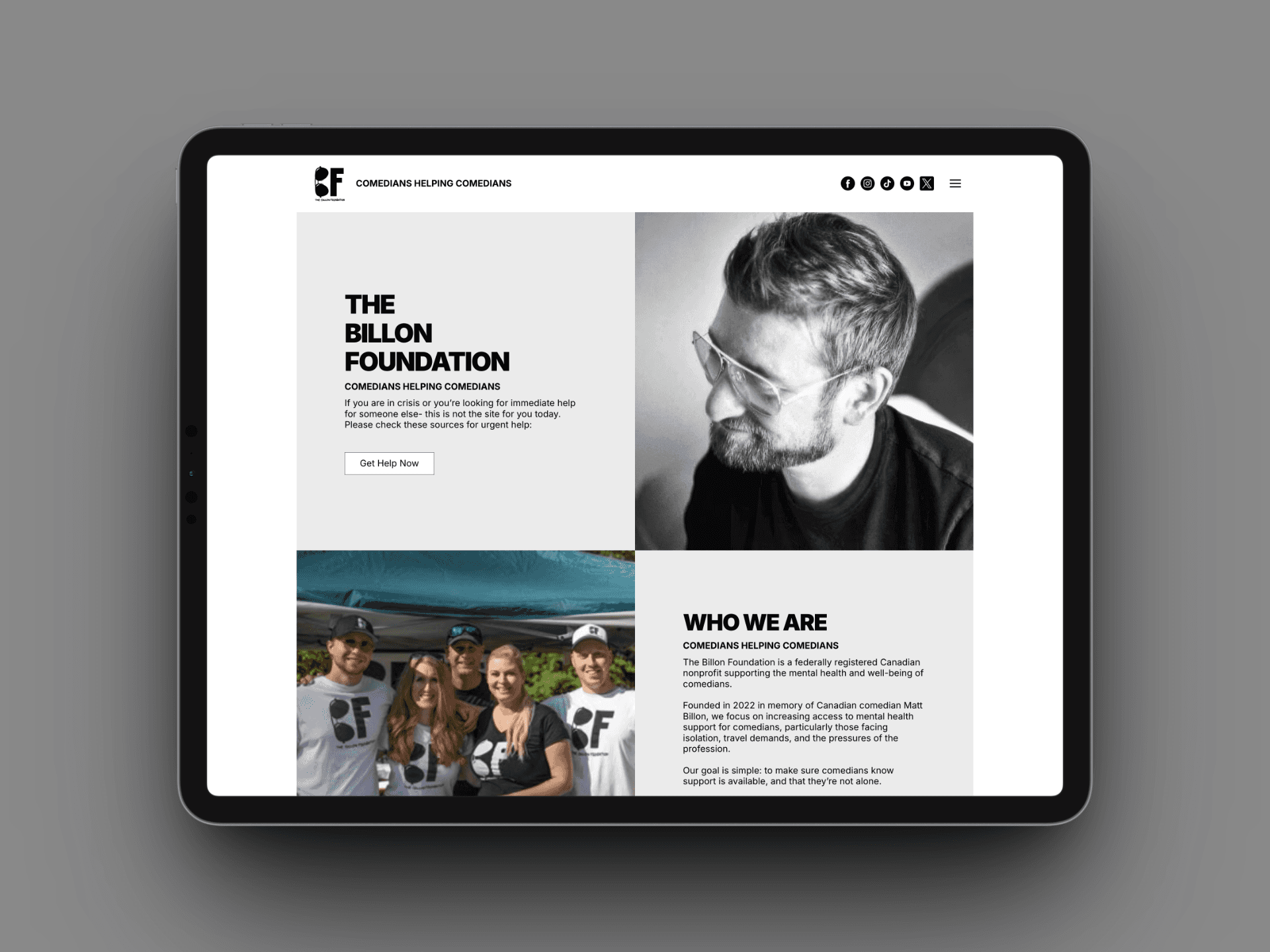 The Billon Foundation Website