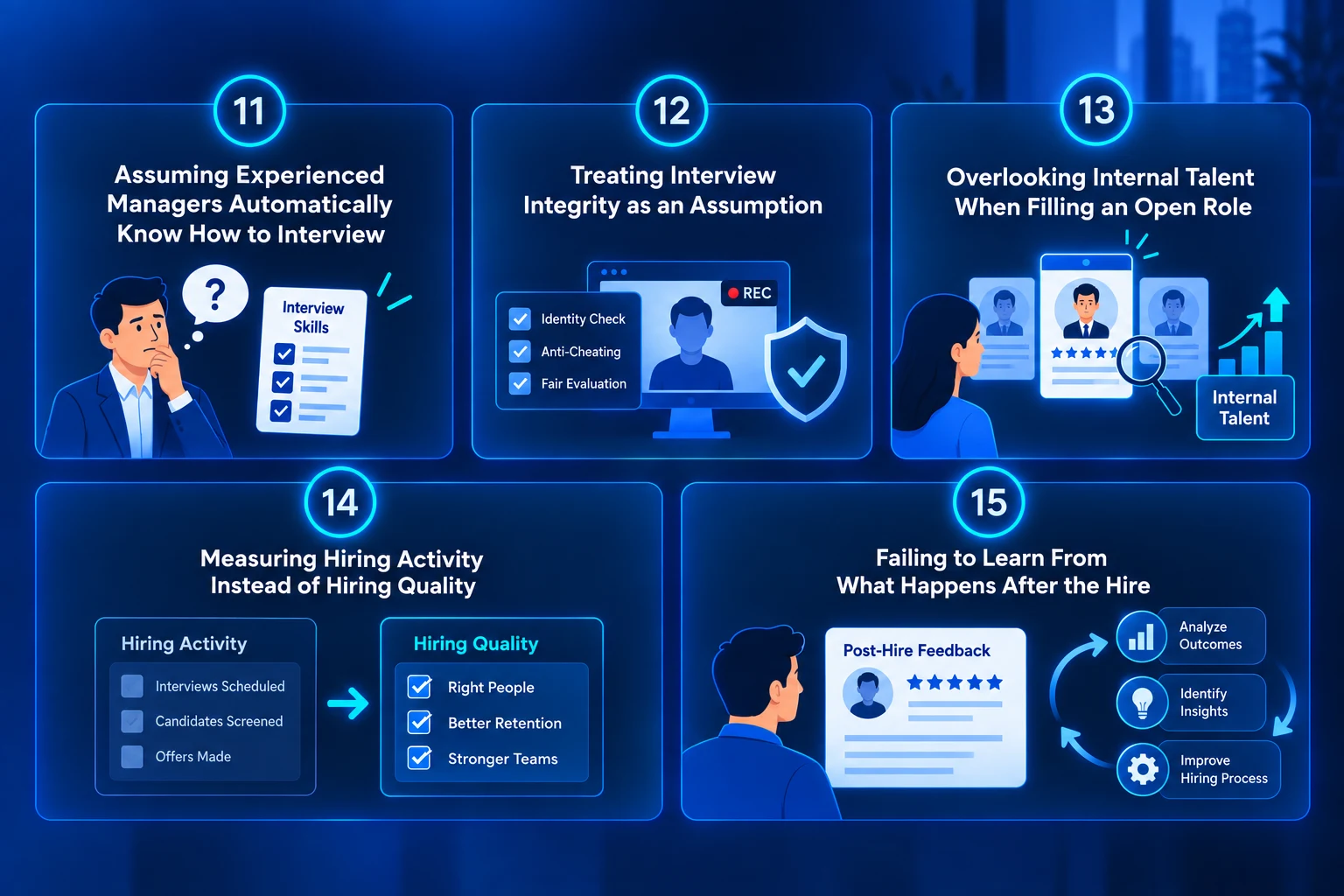 Common hiring mistakes and how to avoid them.