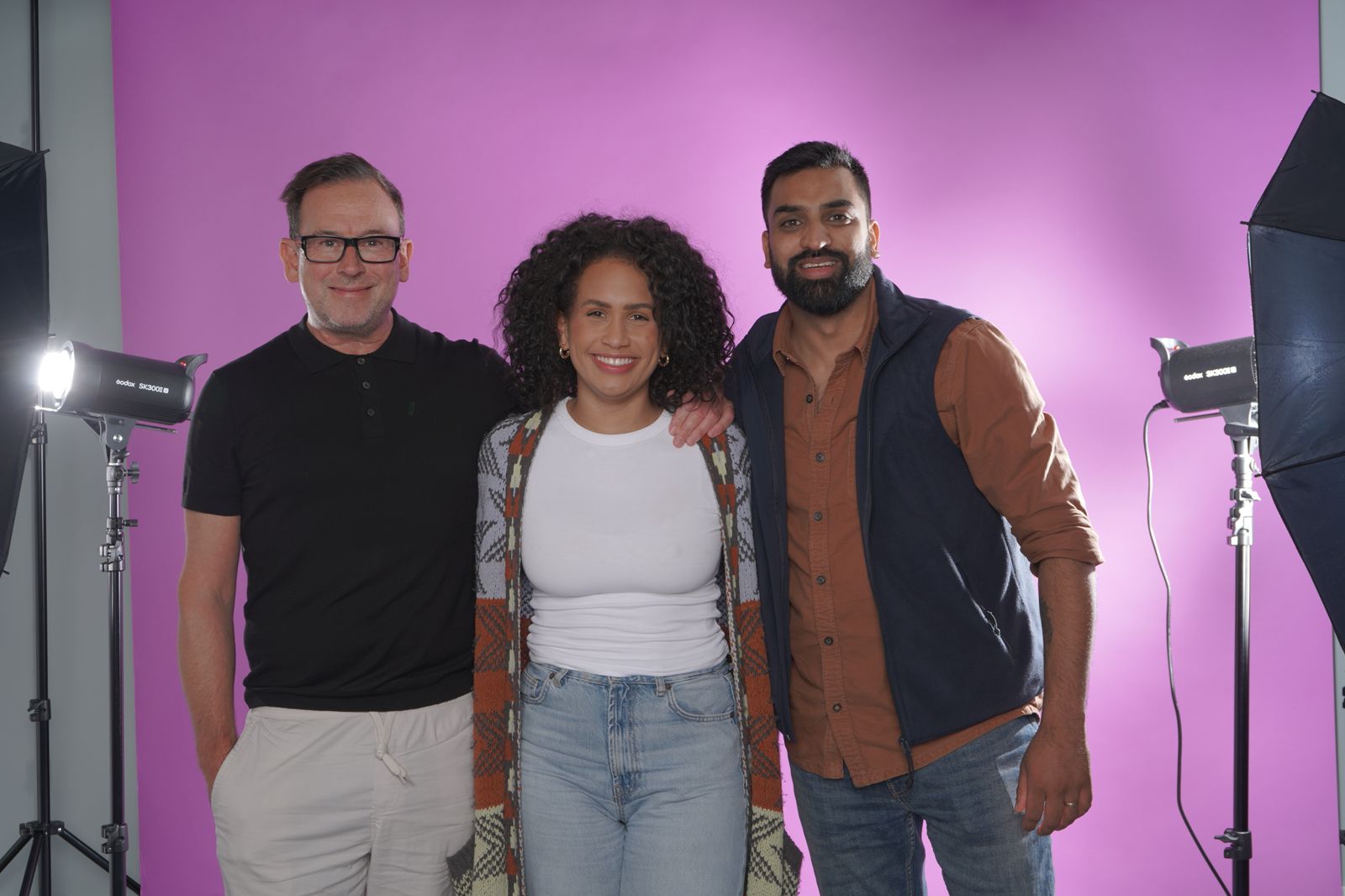 Profile portrait with natural lighting featuring long blonde hair