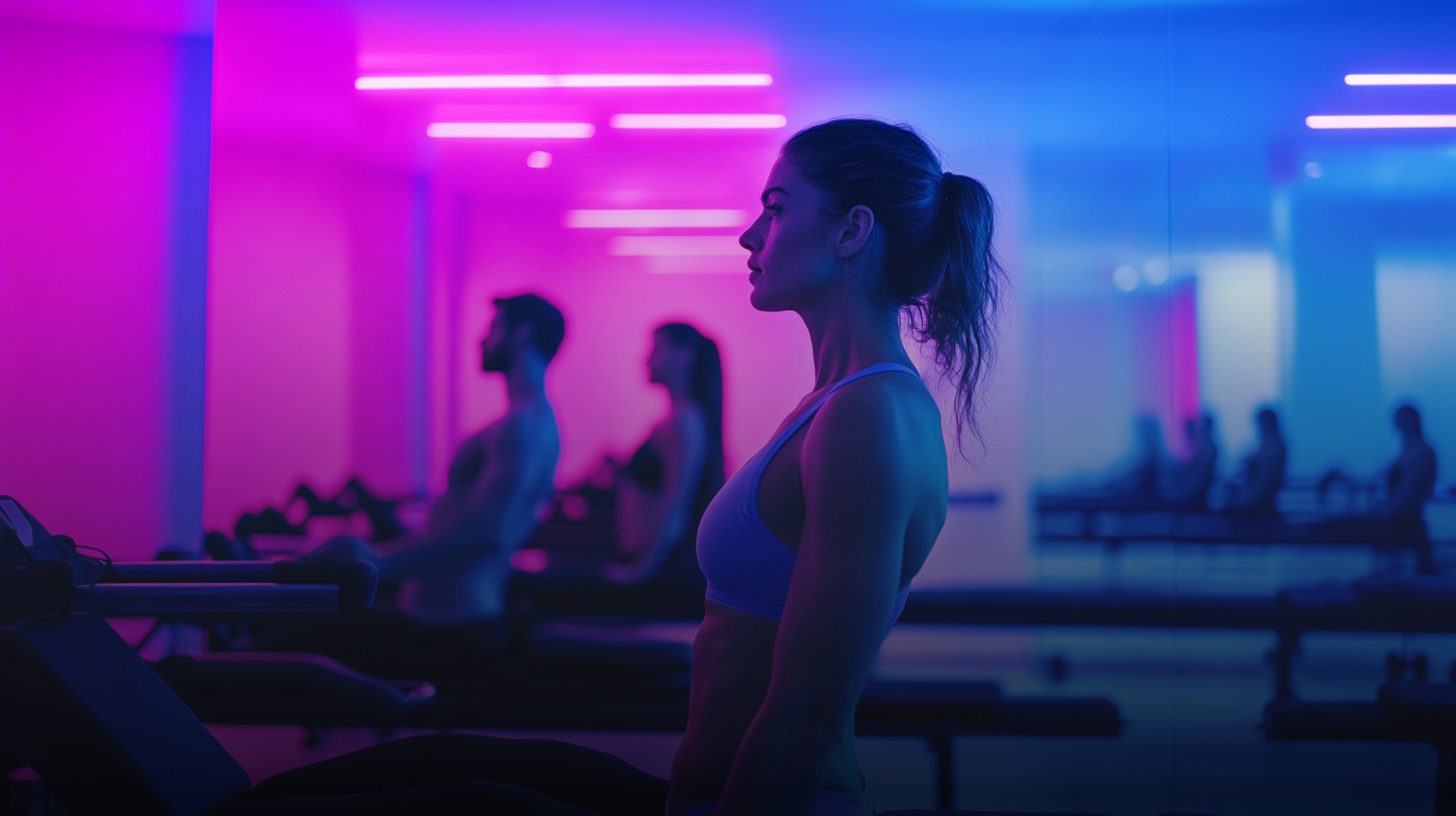 A reformer pilates class