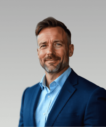 Portrait of portfolio creator – front view