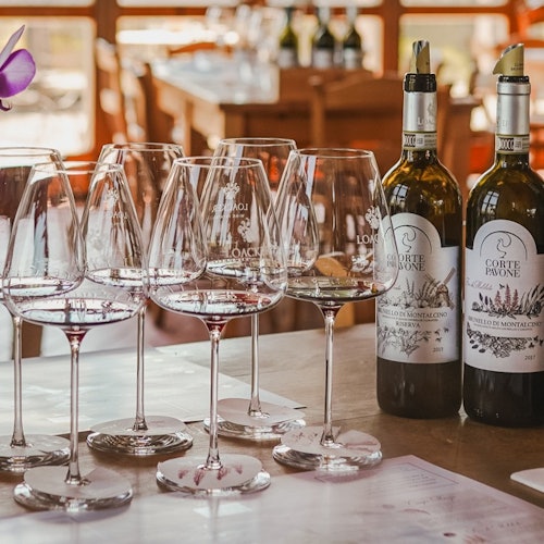 wine tasting brunello di montalcino