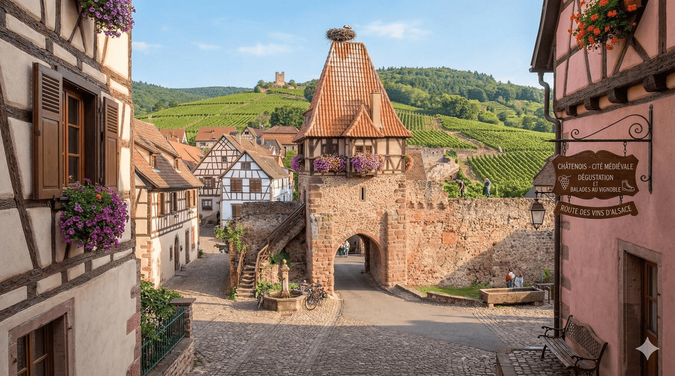 Châtenois, village médiéval sur la Route des Vins : que voir et que faire ?
