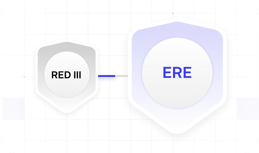 RED III and ERE transition