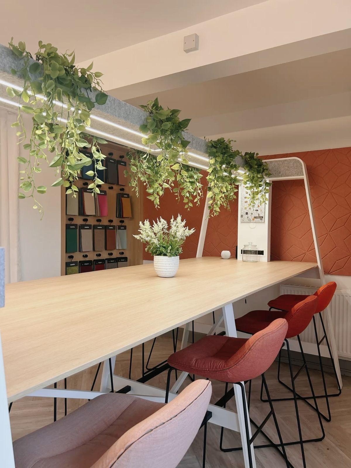 Showroom collaboration zone