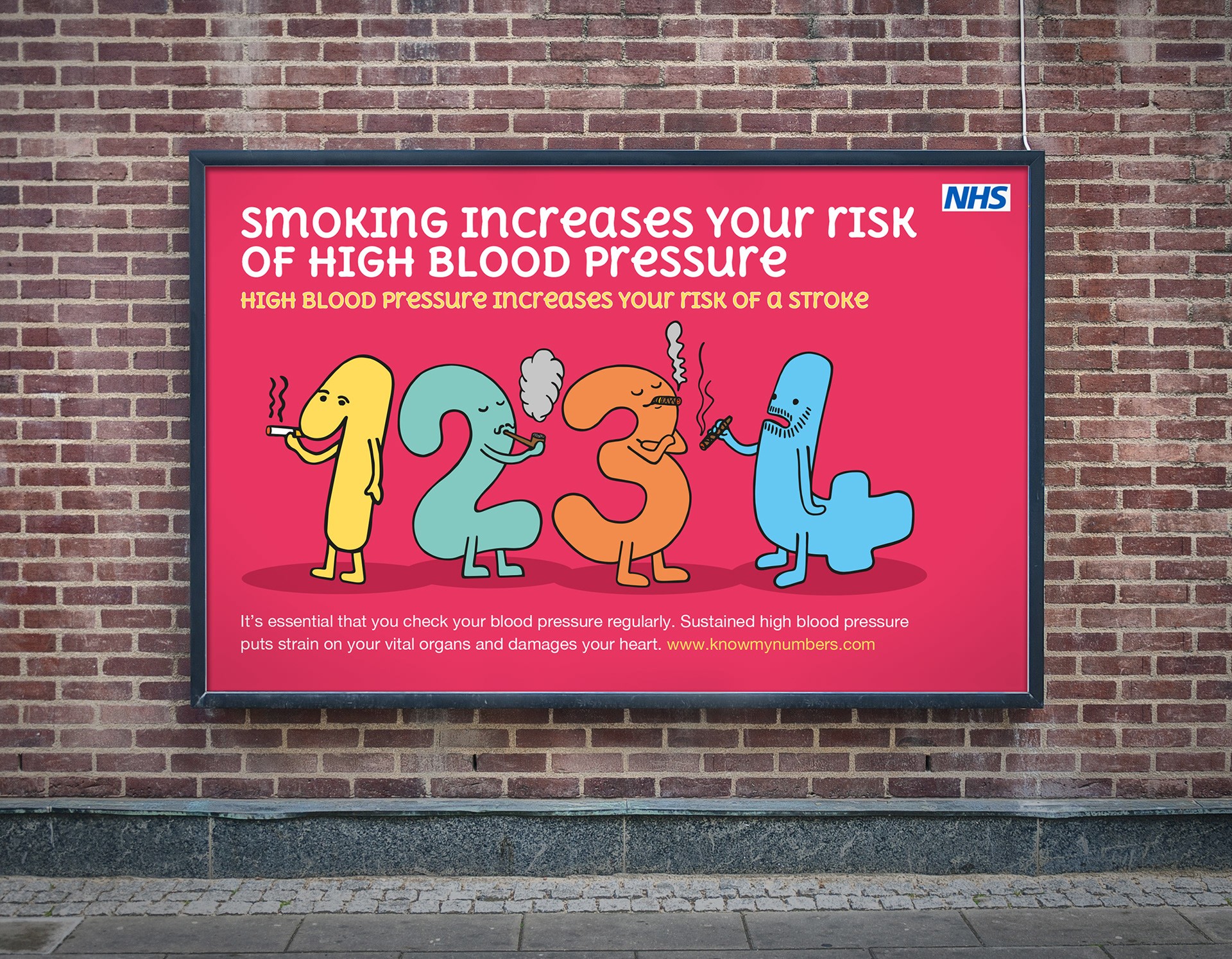 Knowing your numbers billboard