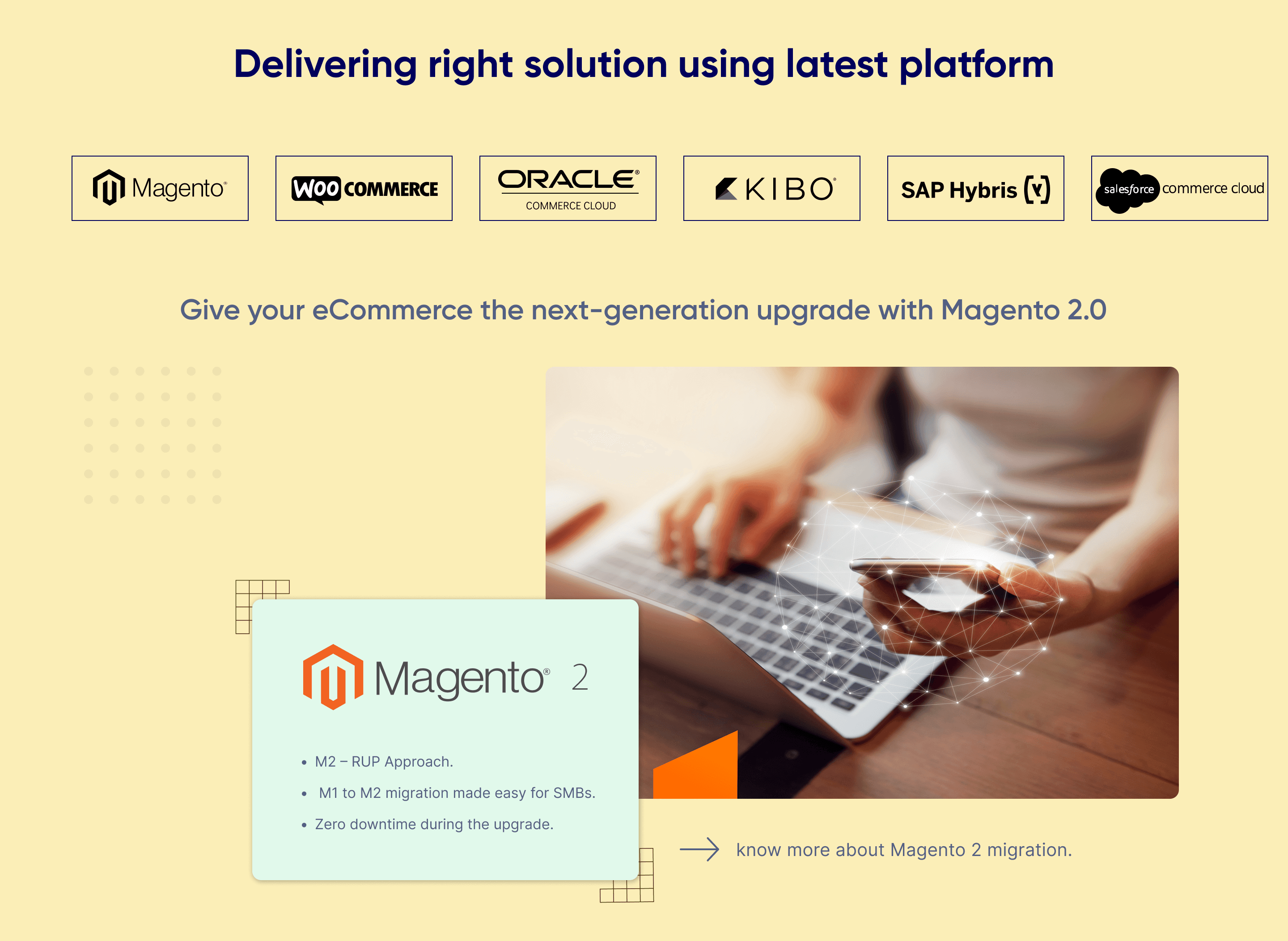 design agency website, footer