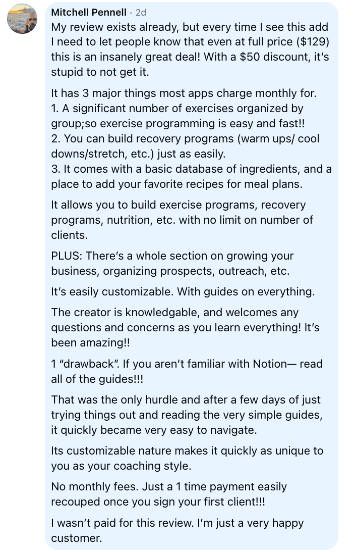 Notion PRO COACH Review