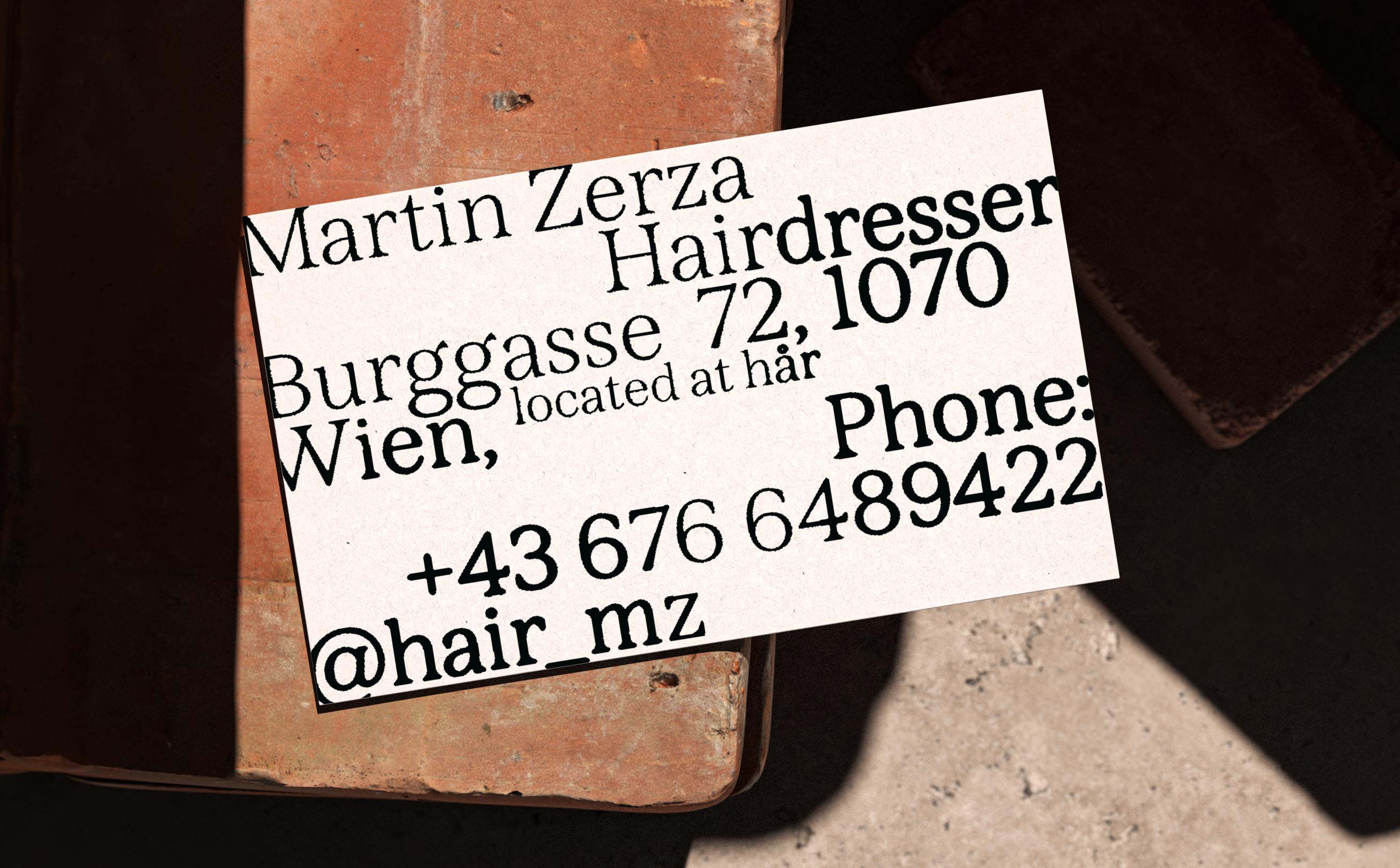 business card