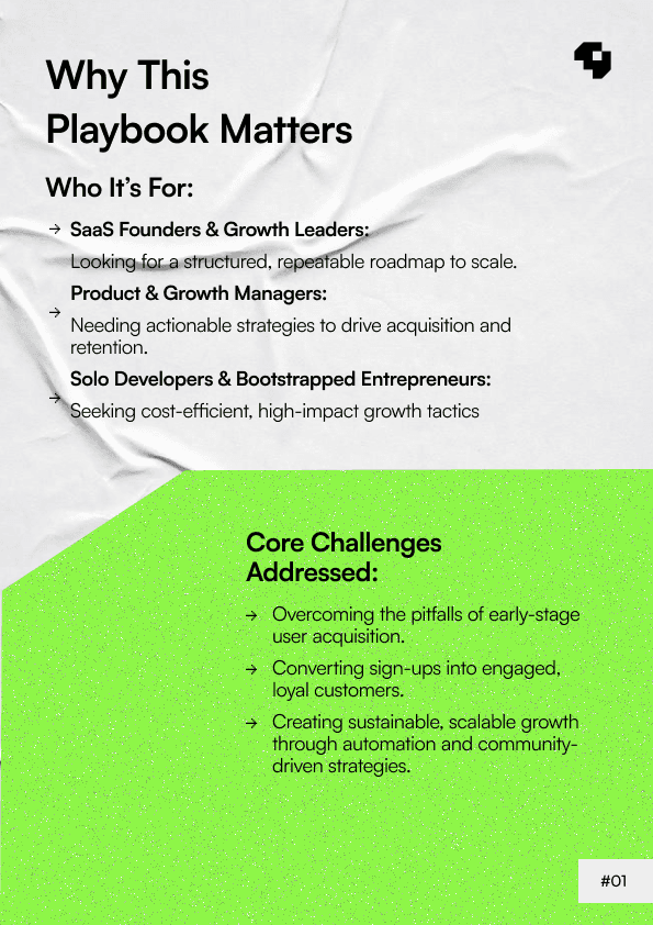 SaaS Marketing Framework