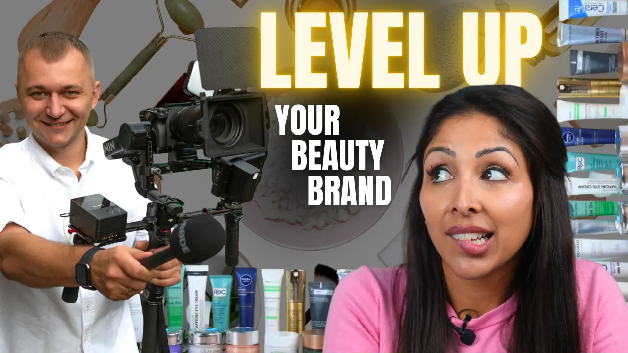 Beauty video production in UK for Dr Vanita’s YouTube channel
