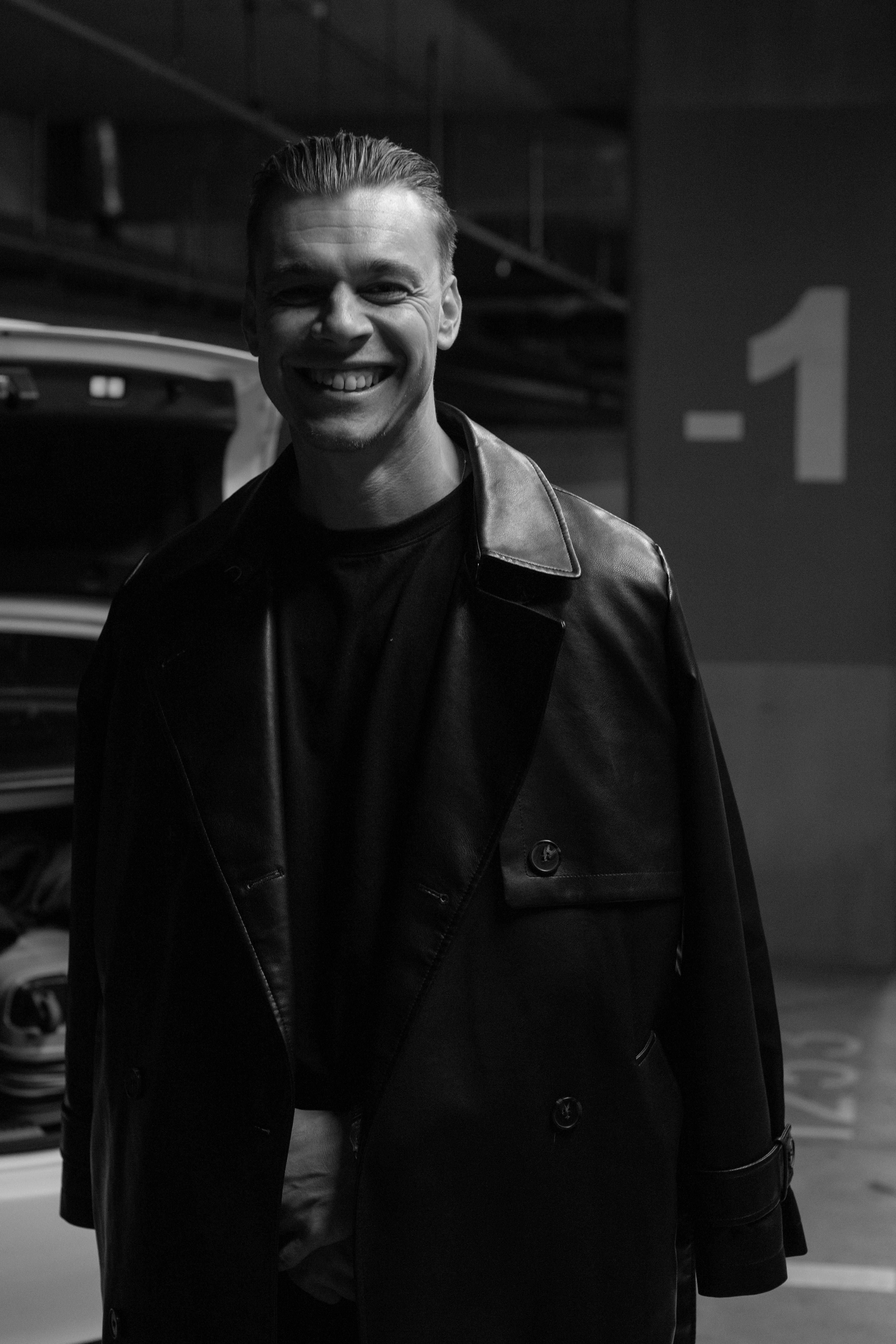 Portrait of portfolio creator – front view