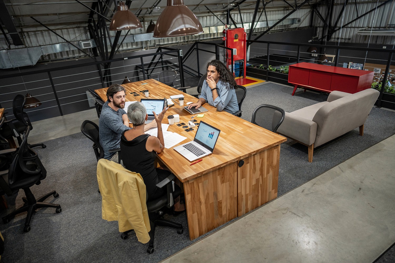 Coworking startup hub in Campinas, Sao Paulo, Brazil