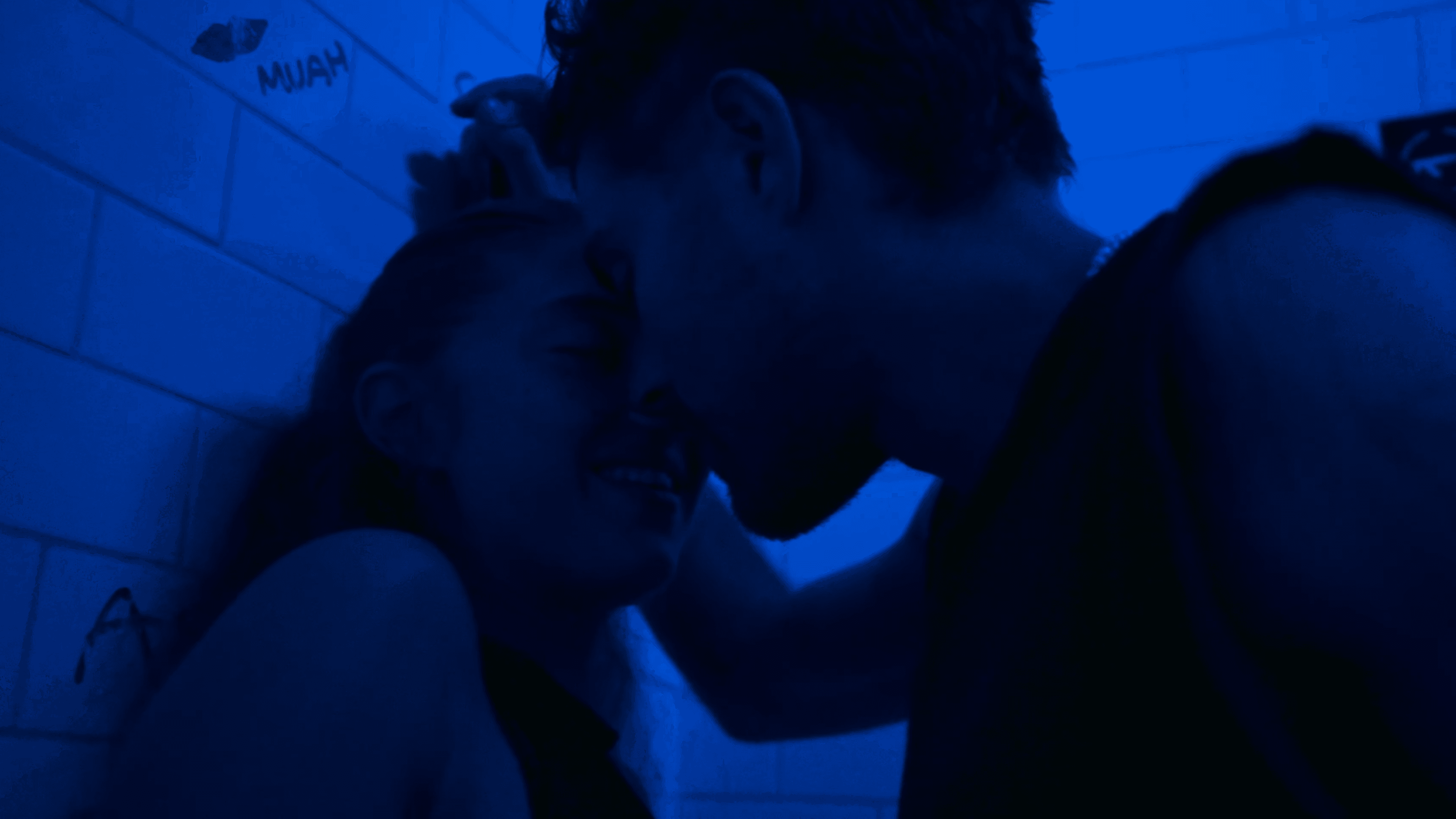 a frame from the film "Dark Teeth"