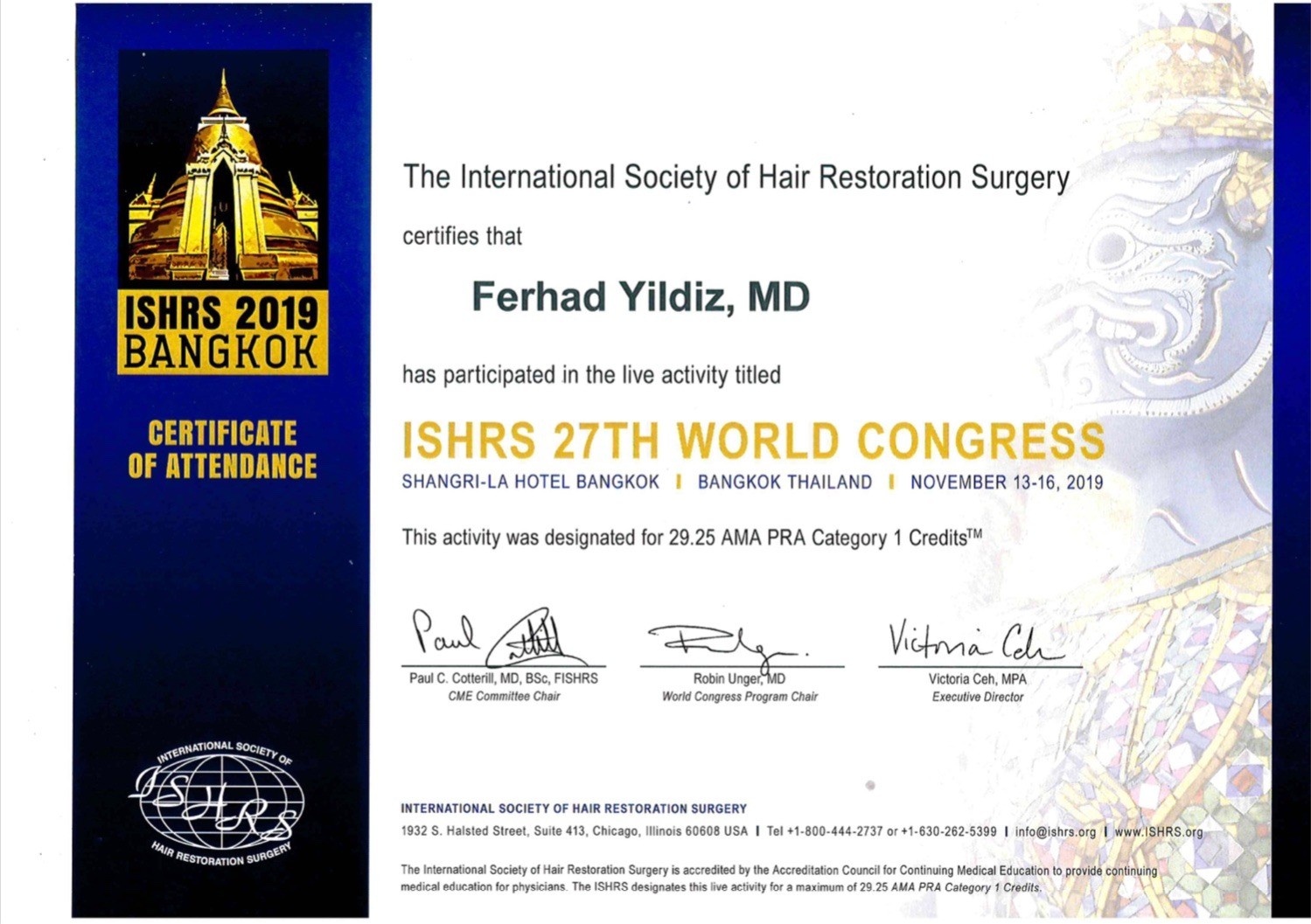 Özel Esteworld Cerrahi Tıp Merkezi Belgesi