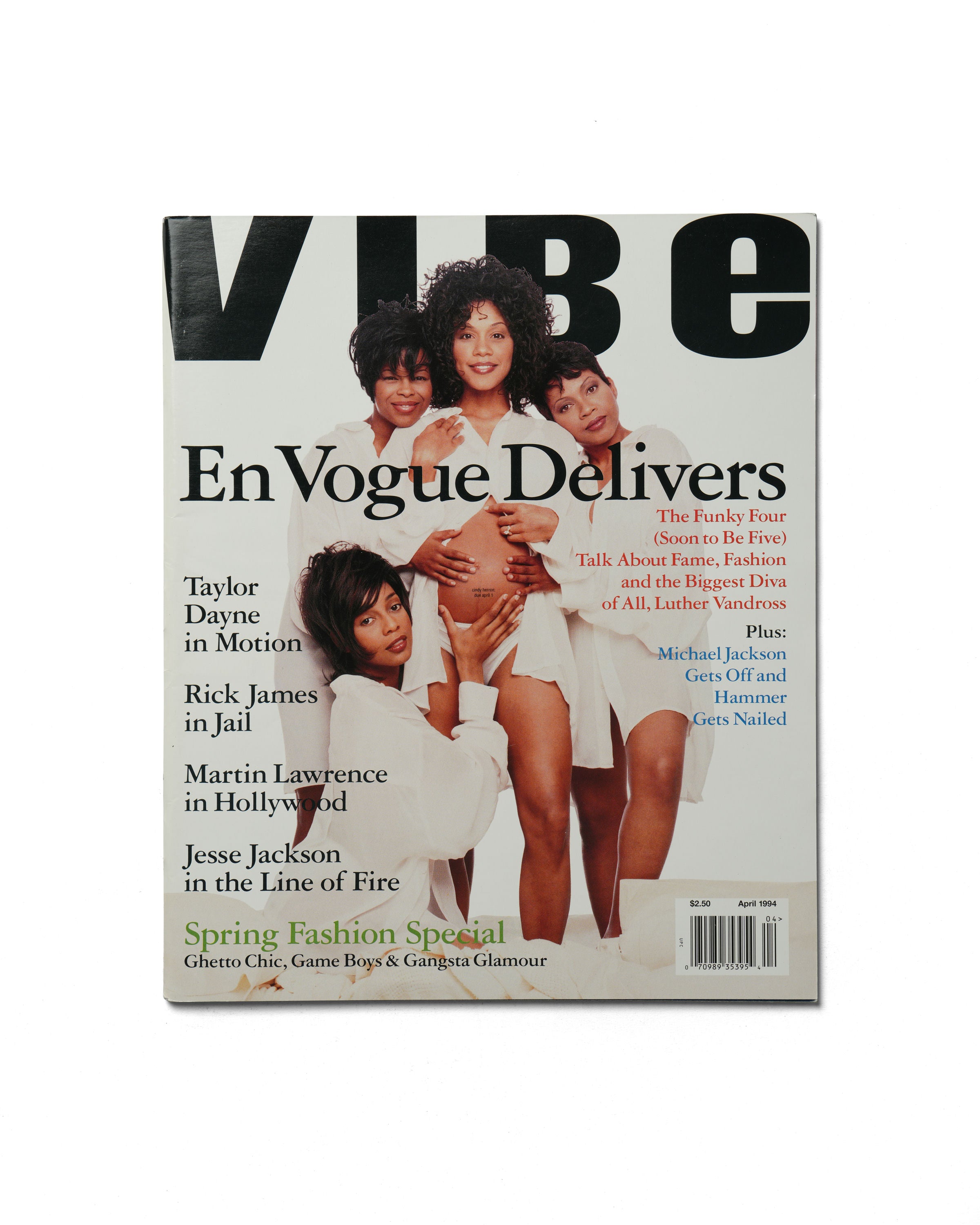 VIBE - April 1994 - Front Cover