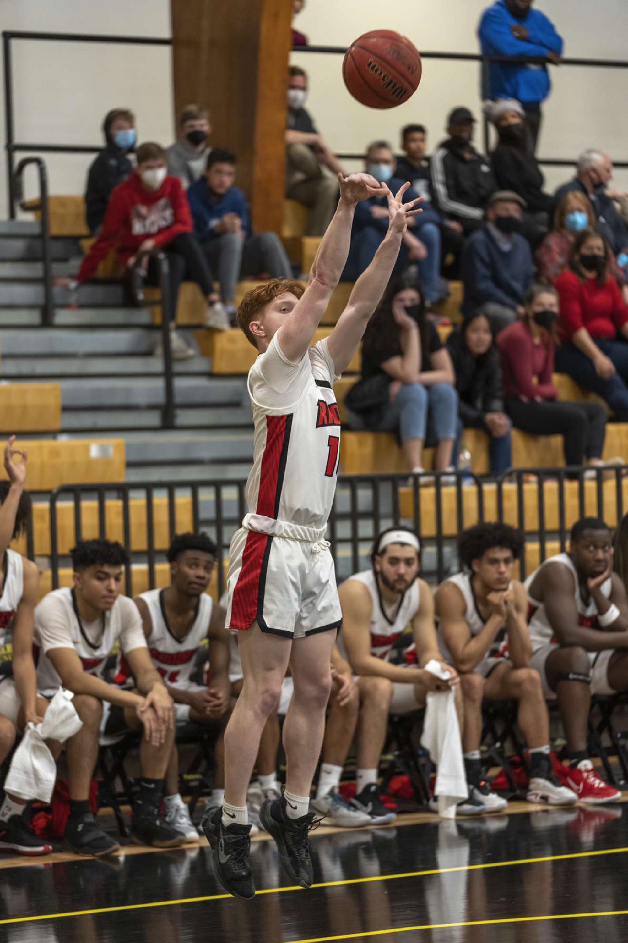 Kris O’Brien competing during his basketball career