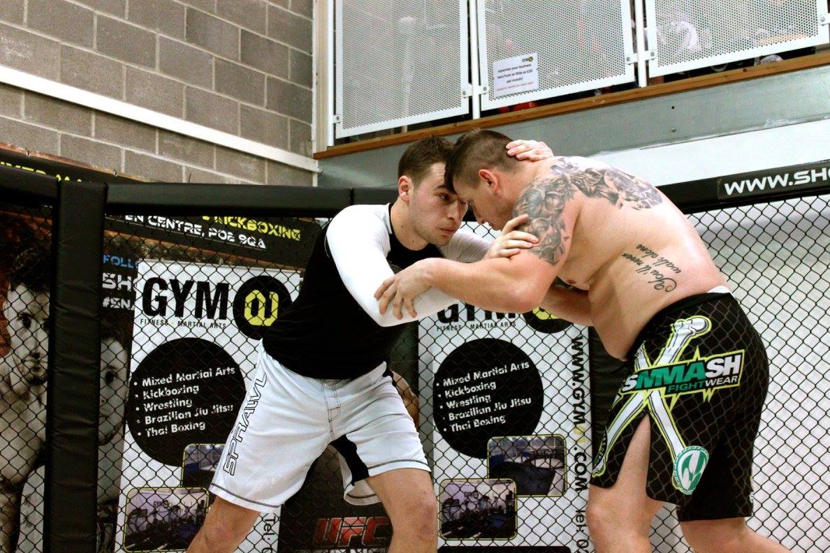 White belt me in my first grappling competition