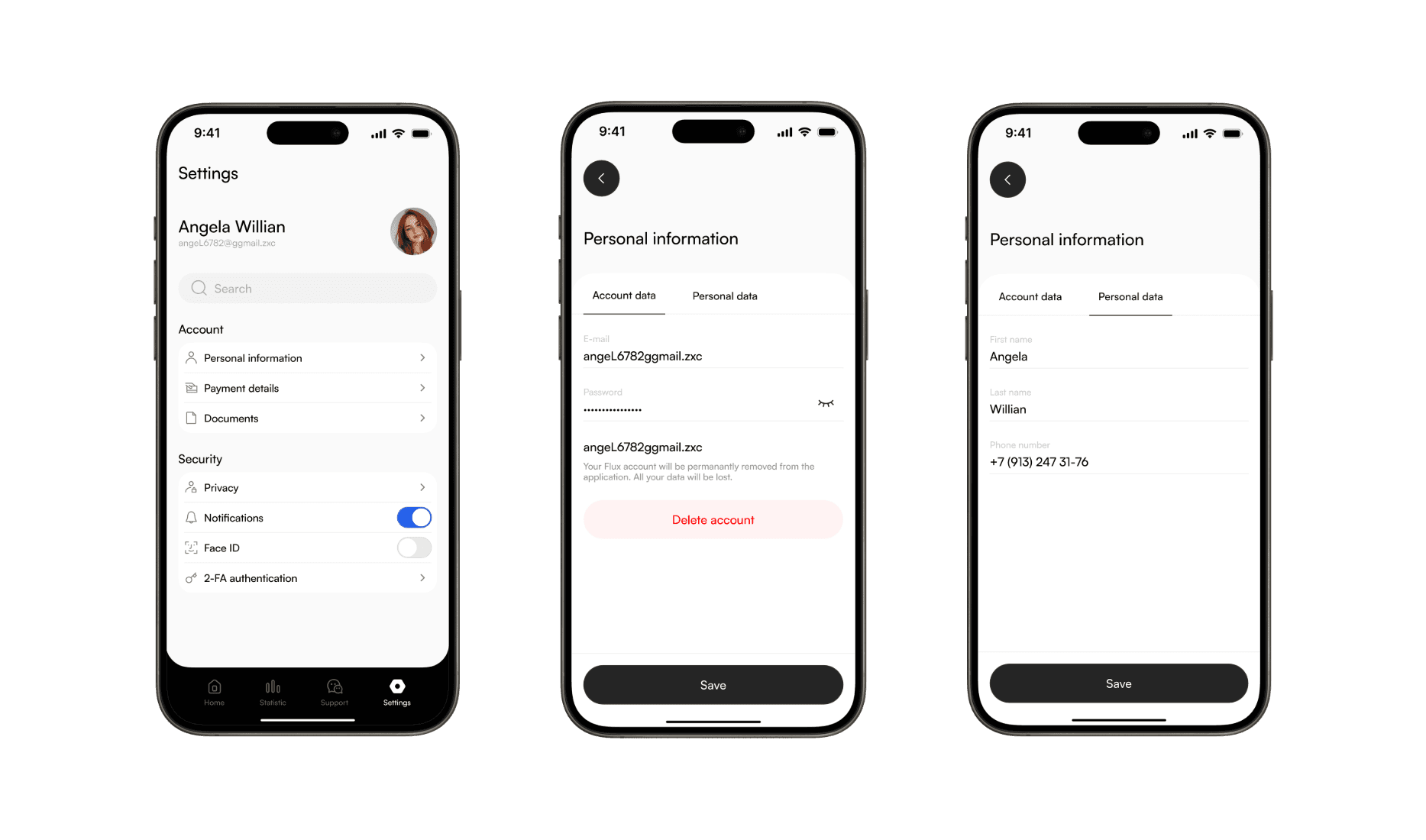 Guided onboarding, real-time balance overview, and clear spending breakdown across categories.