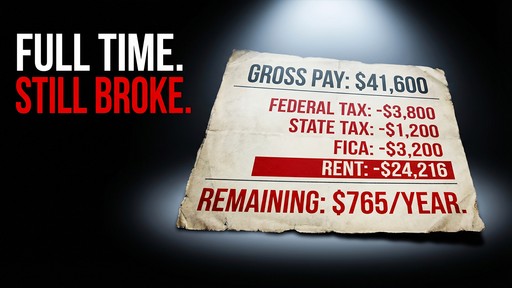 Finance social issues YouTube thumbnail graphic design