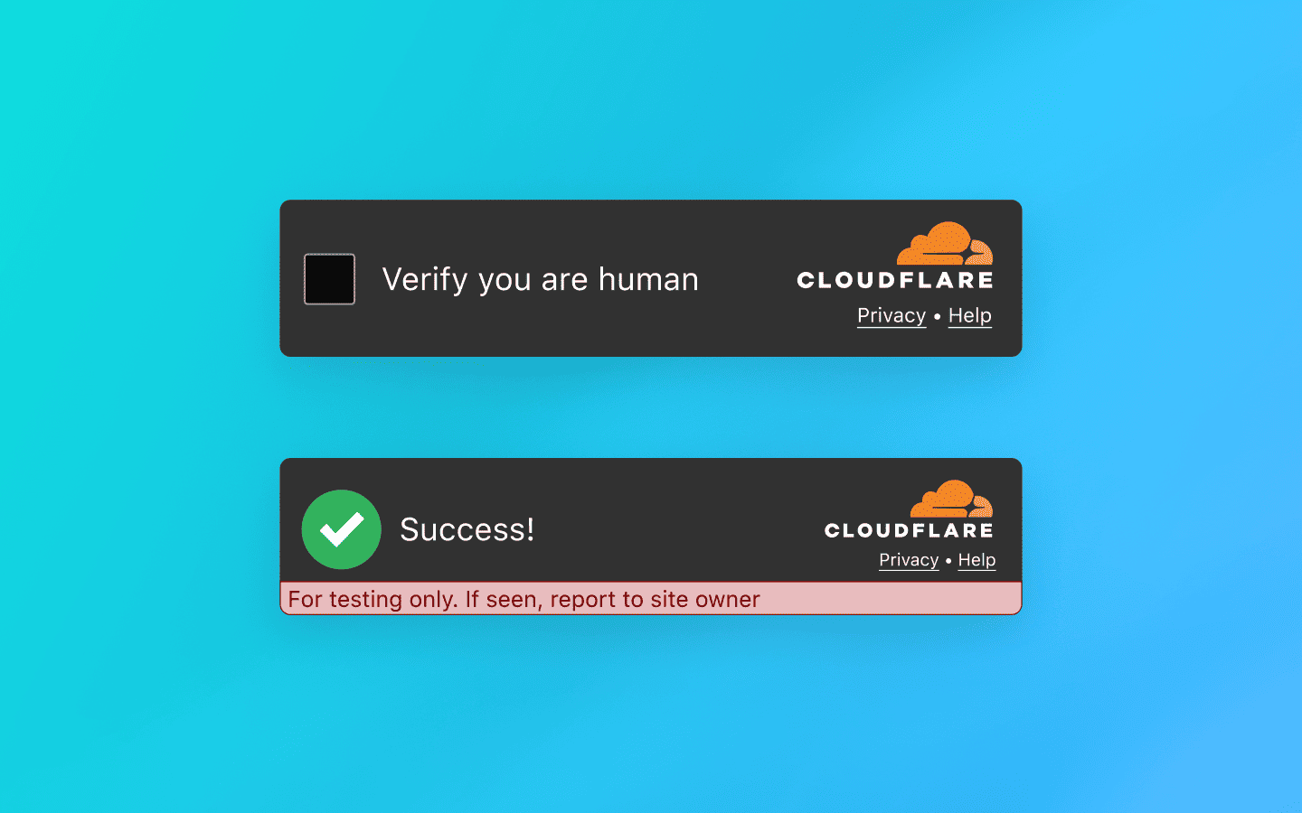 Cloudflare Turnstile