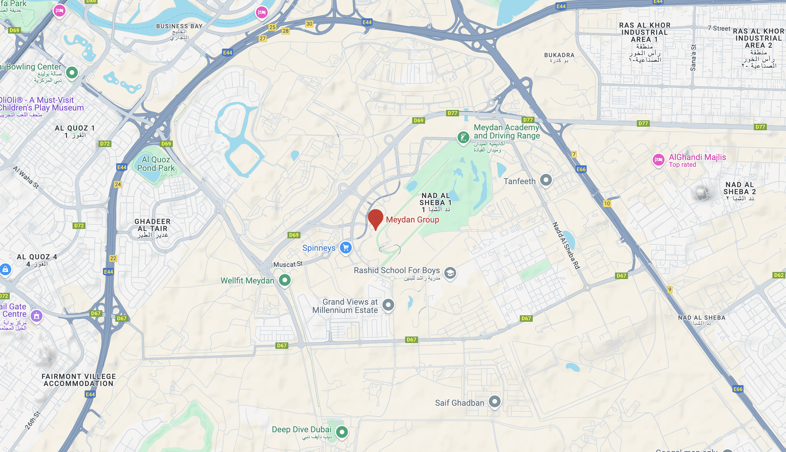 Meydan Location