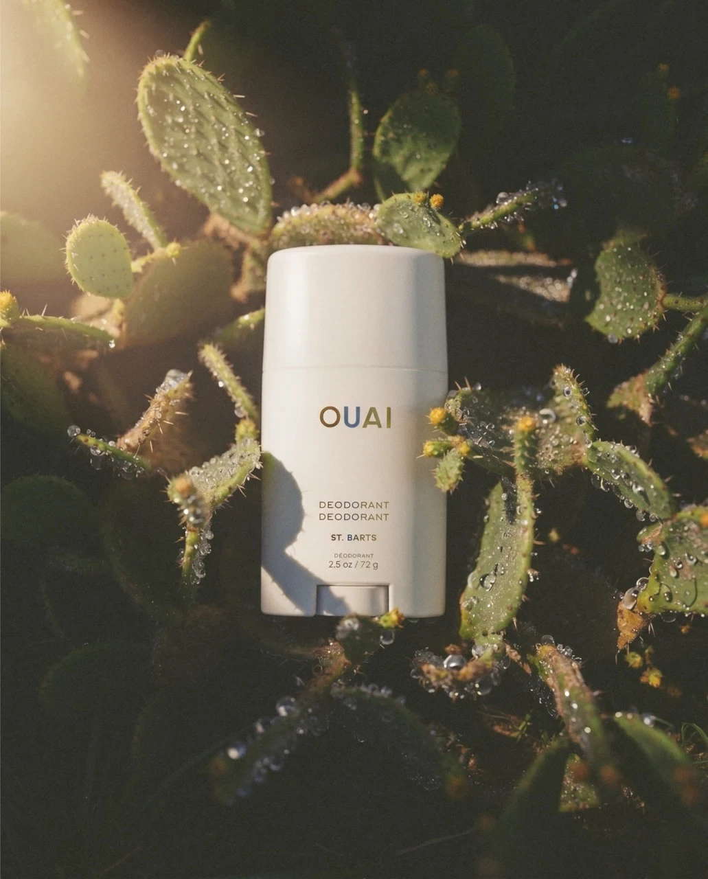 OUAI Deodorant cinematic content photography