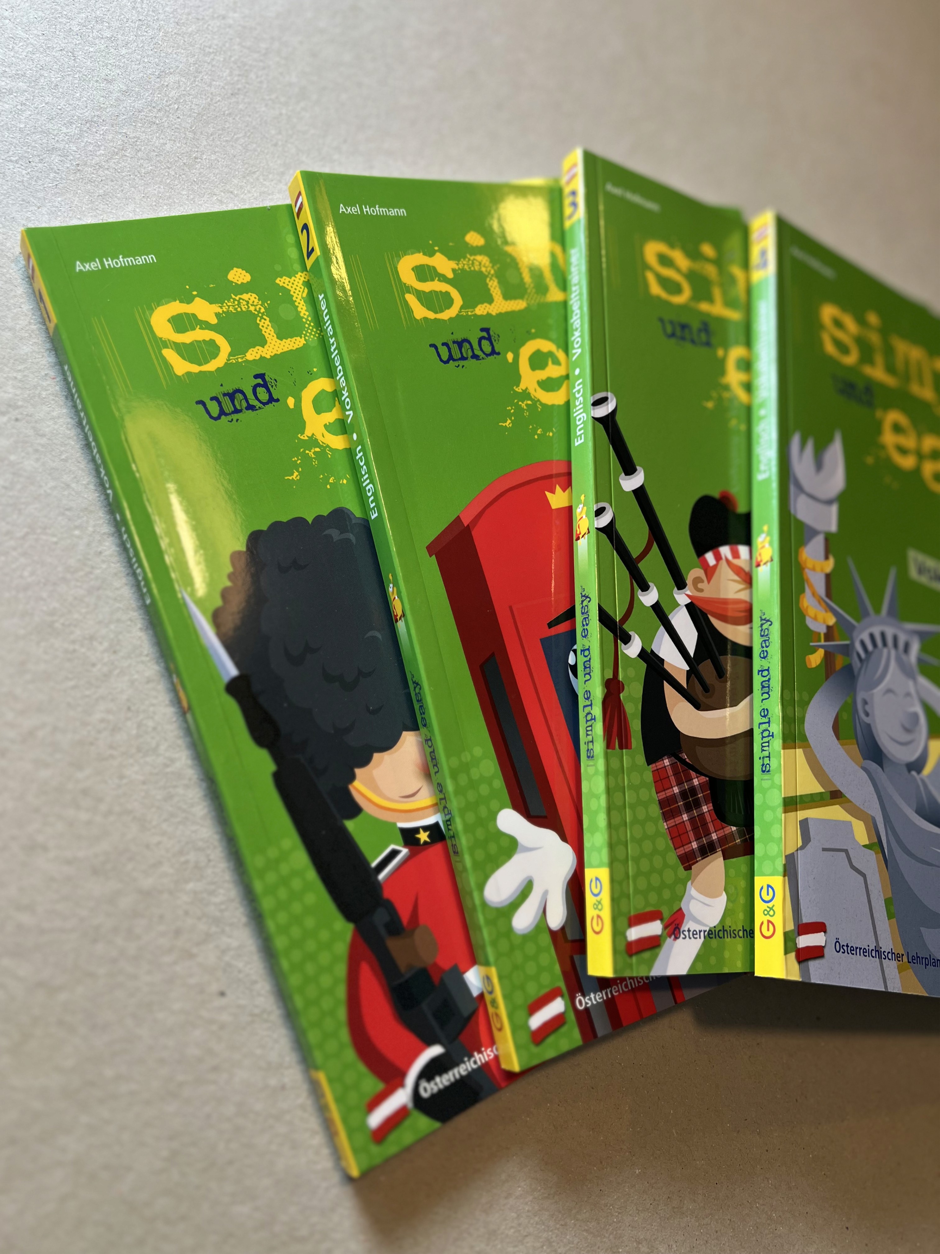 simple und easy Vokabeltrainer 4 Bücher