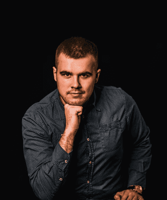 man sitting on chair