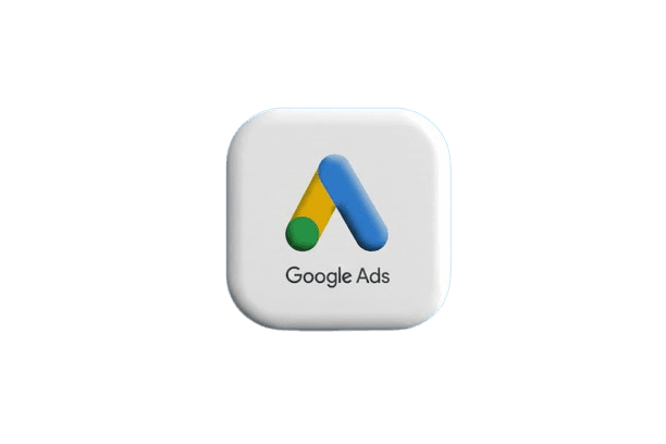 A 3D icon featuring a cluster of frosted pastel blue and pink clouds inside a glossy blue rounded square frame.