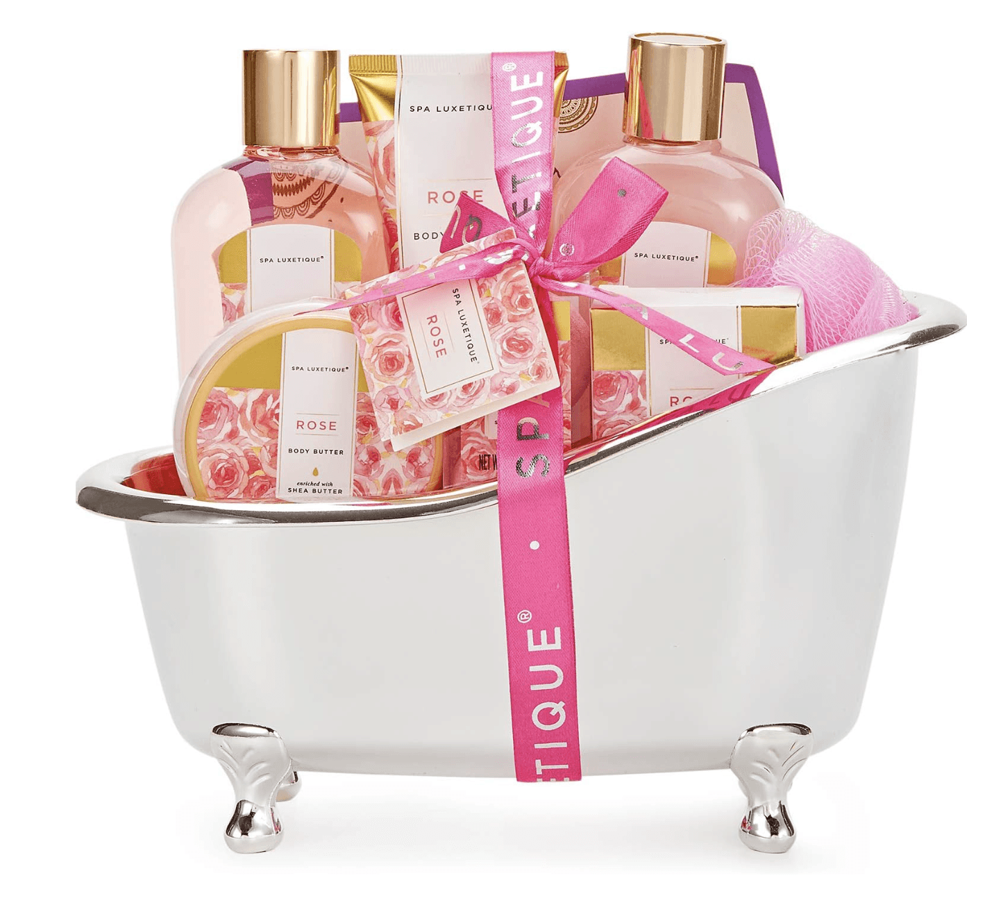 Deluxe Spa Luxetique Spa Gift Hamper Basket