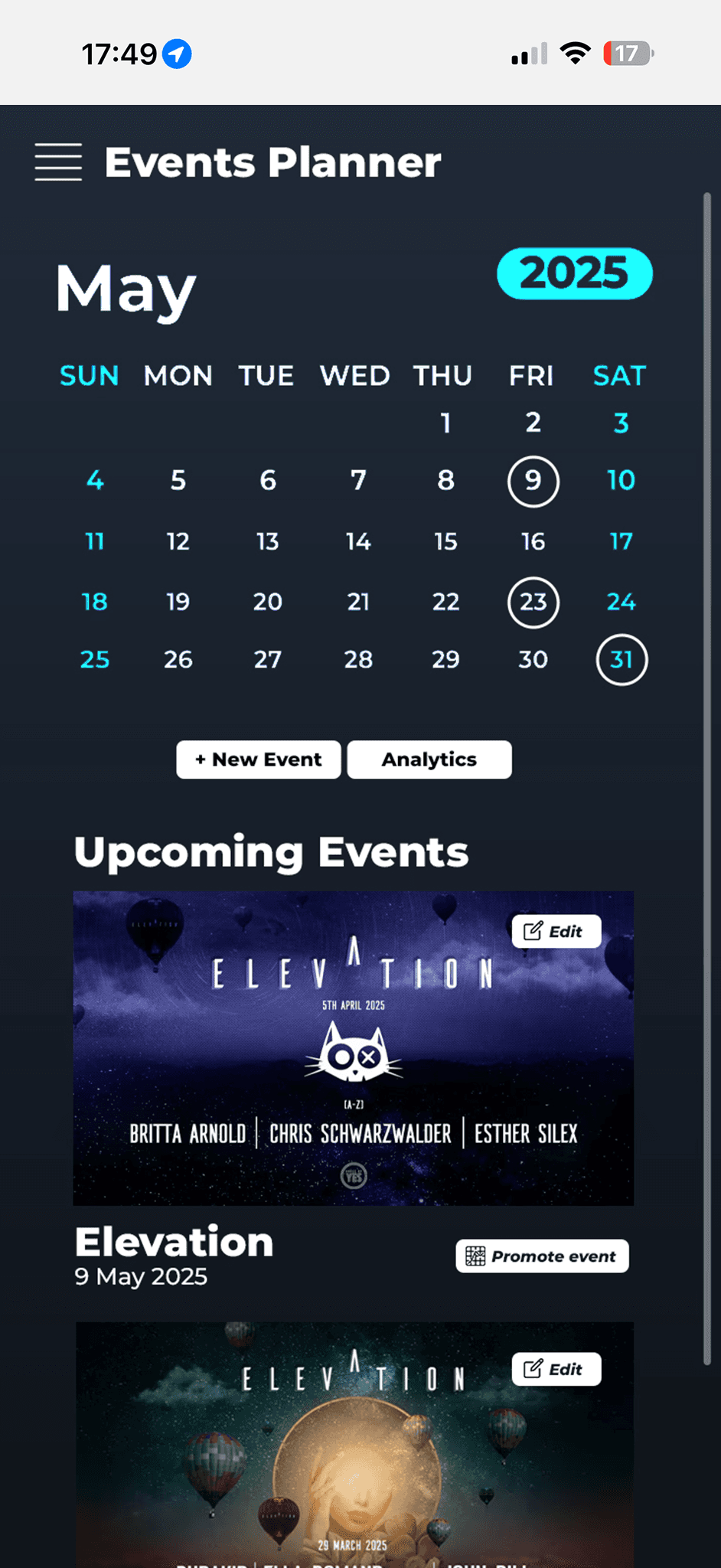 App screenshot