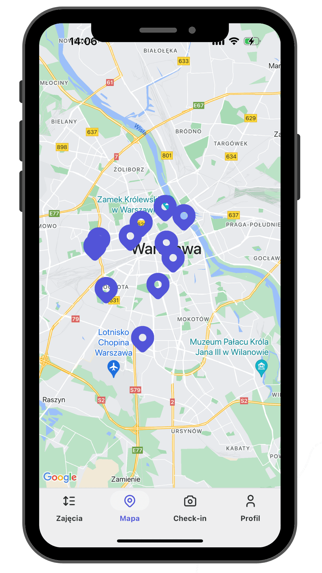 Ponad 100+ butikowych studio sportowych w Warszawie.