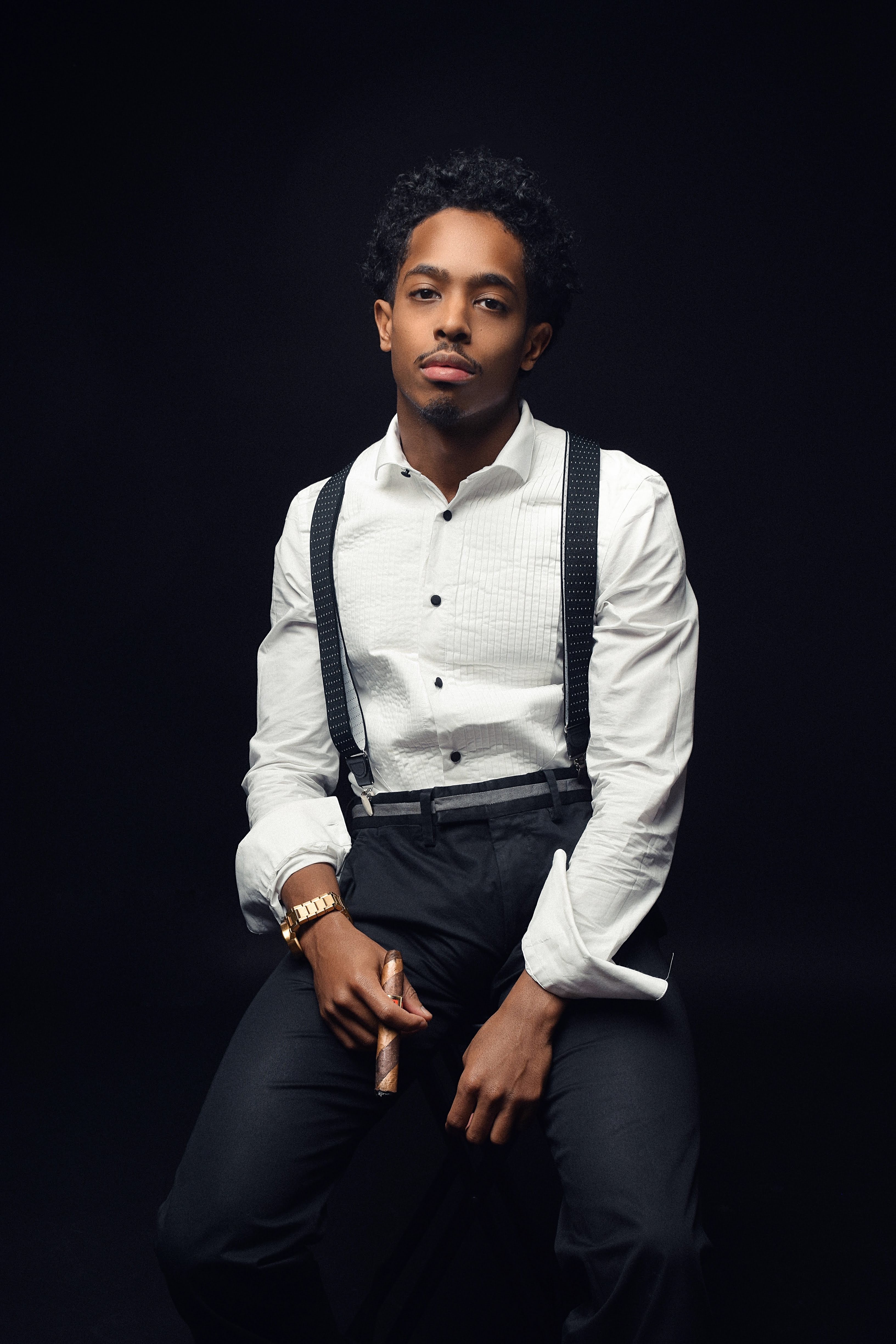 Woman with color palette