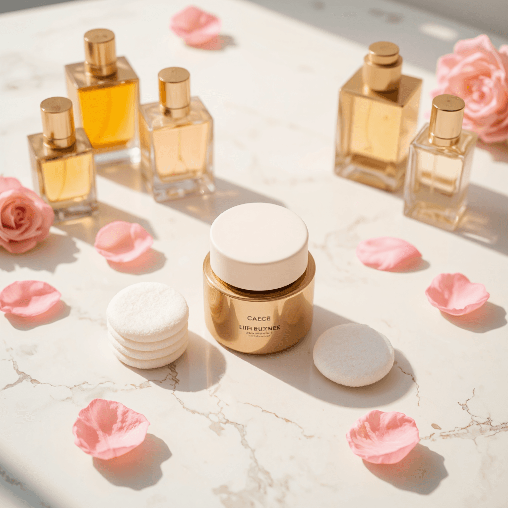 product photography of Cosmetics