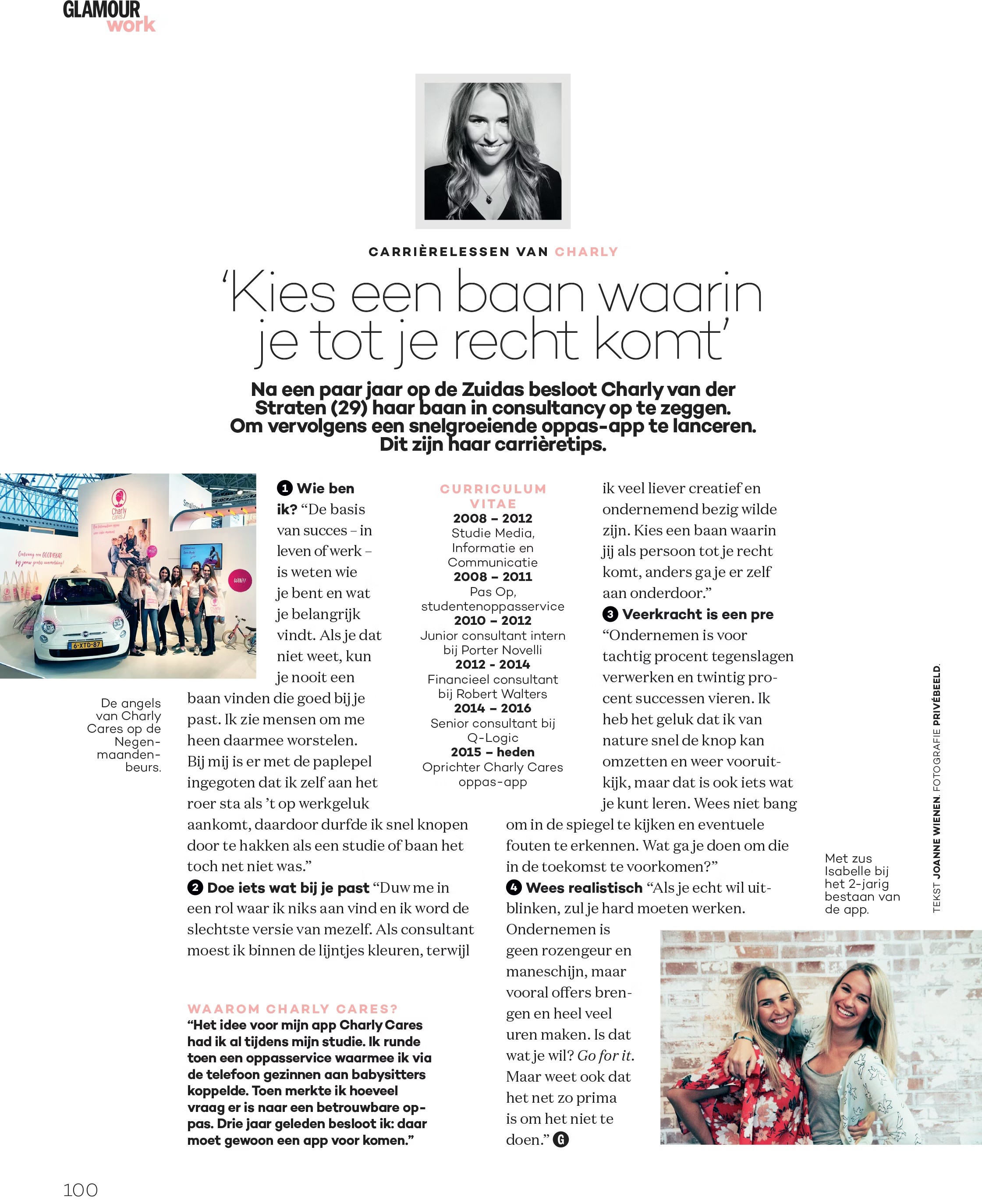 Carrierelessen van Charly