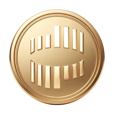 Selo dourado da J3F com o símbolo da marca