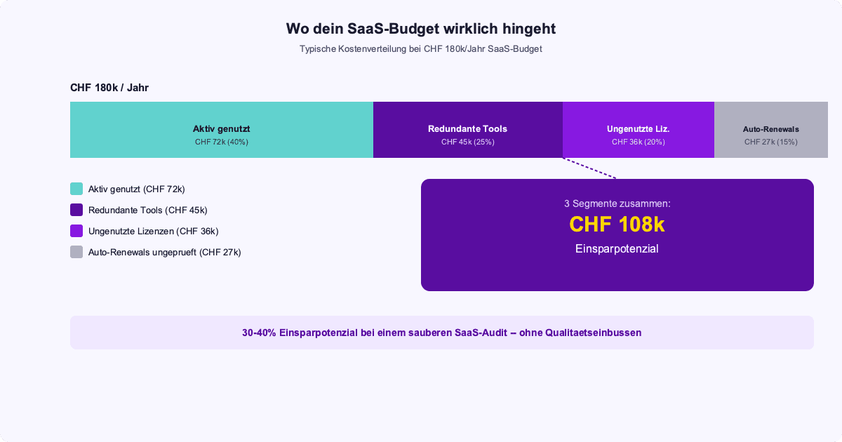 SaaS-Kostenverteilung