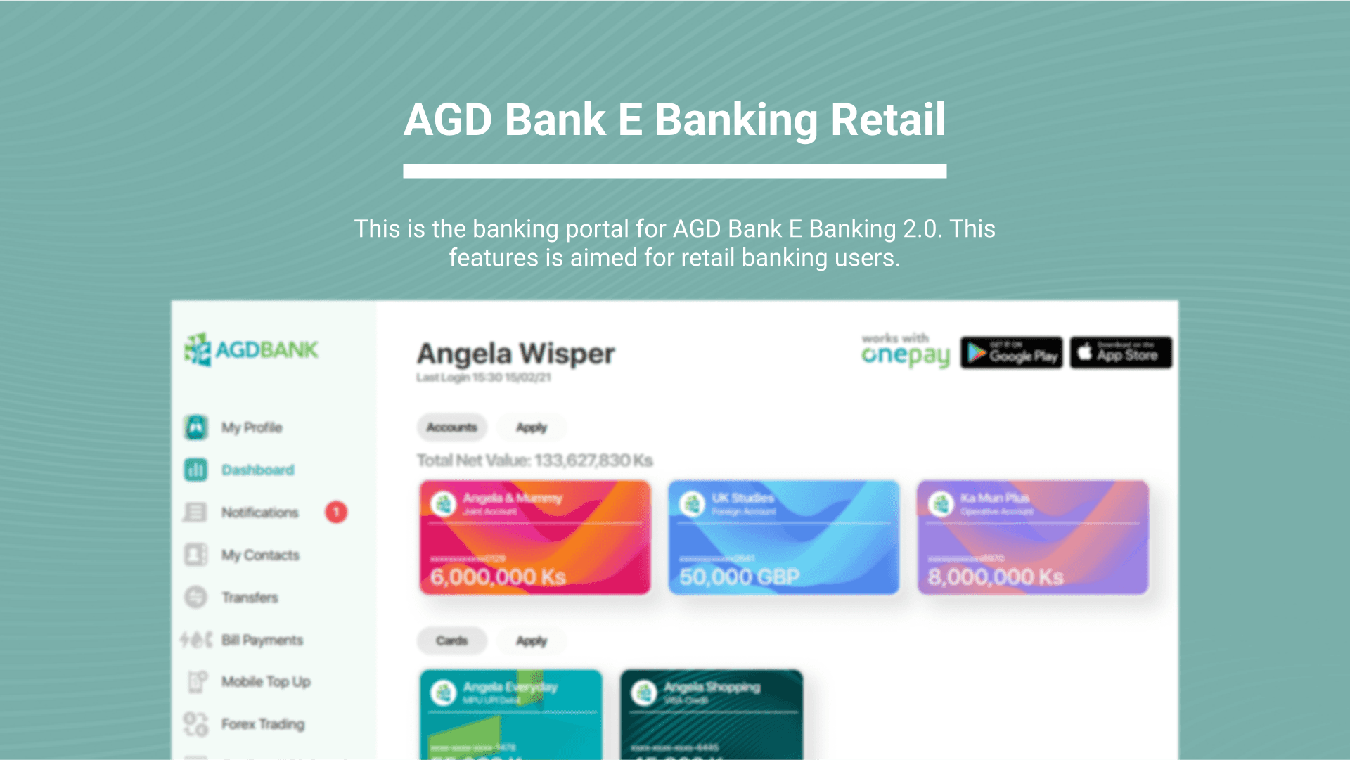 AGD Bank E Banking Retail
