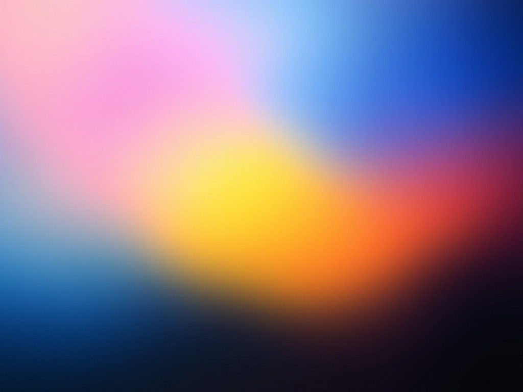 Blurry image with multiple colors