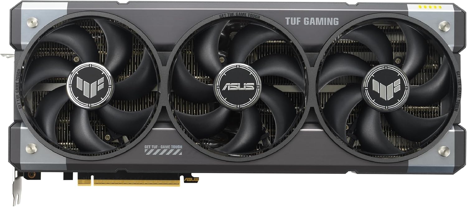 This is an image of the RTX 5080 graphics card, designed for next-level gaming performance with advanced ray tracing and AI acceleration.